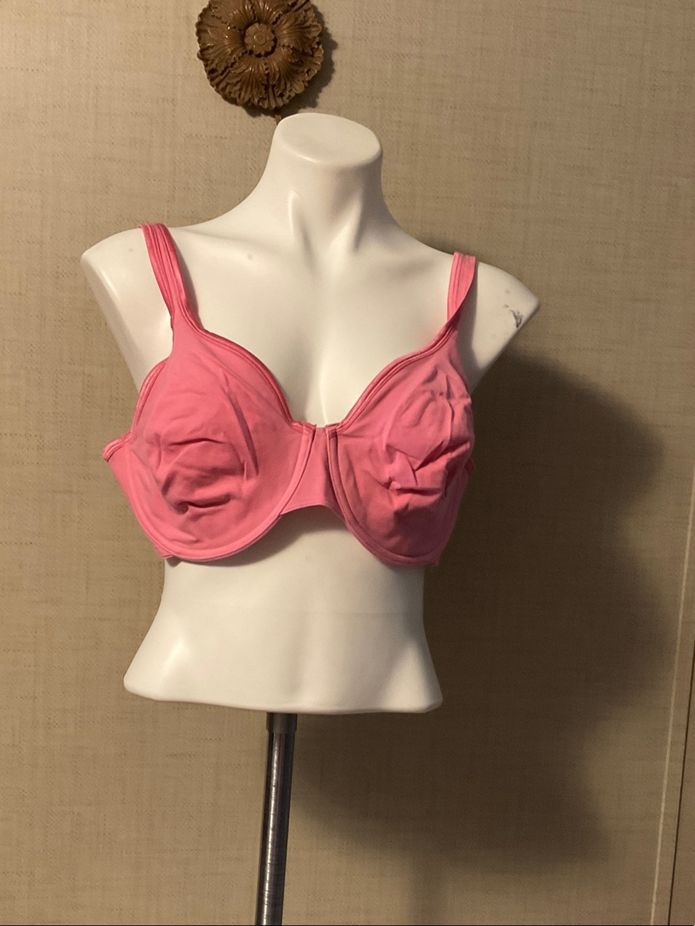 Playtex Pink Underwire Full-Coverage Bra